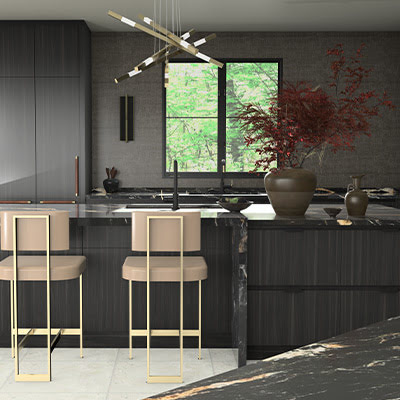 Large kitchen panorama by Michele Plachter