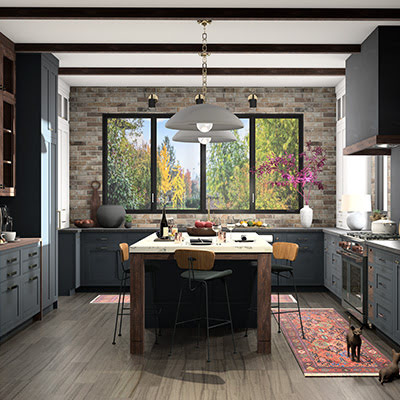 Kitchen panorama by Sarah Robertson