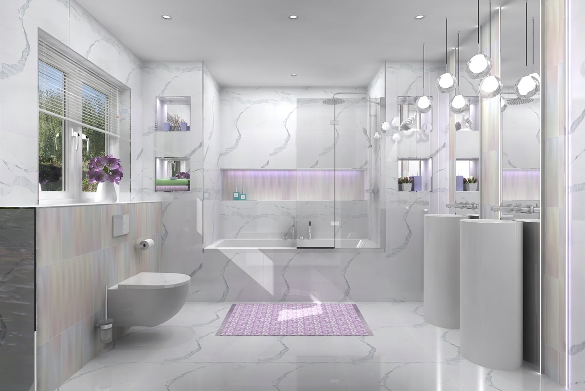 VW Bathroom rendering